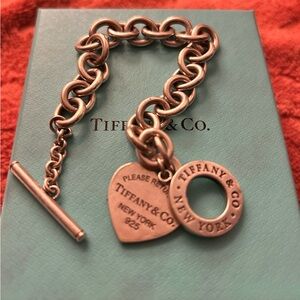 Tiffany & Co. Silver Charm Bracelet